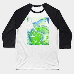 Copy of Cotton Candy - Blue and Lime Variant Baseball T-Shirt